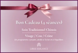 Bon cadeau –  Soin traditionnel | Soutien de l’éclat (4 séances)